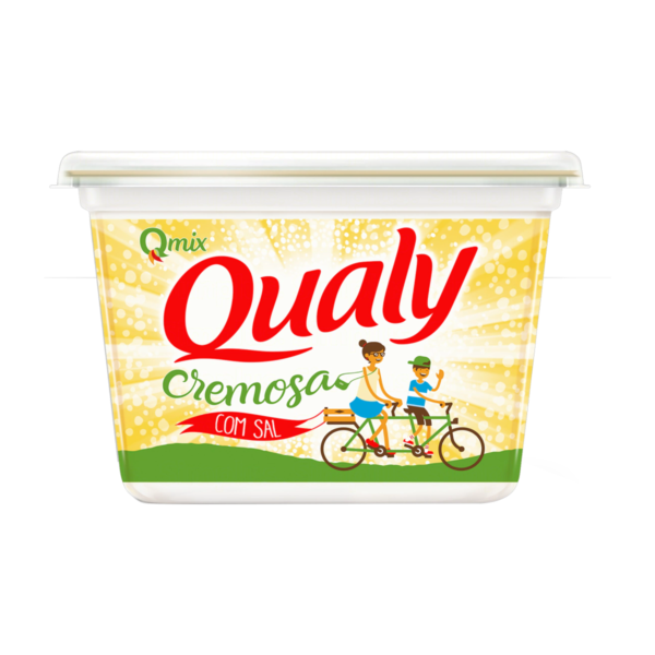Mantequilla con sal Qualy 500 Grs