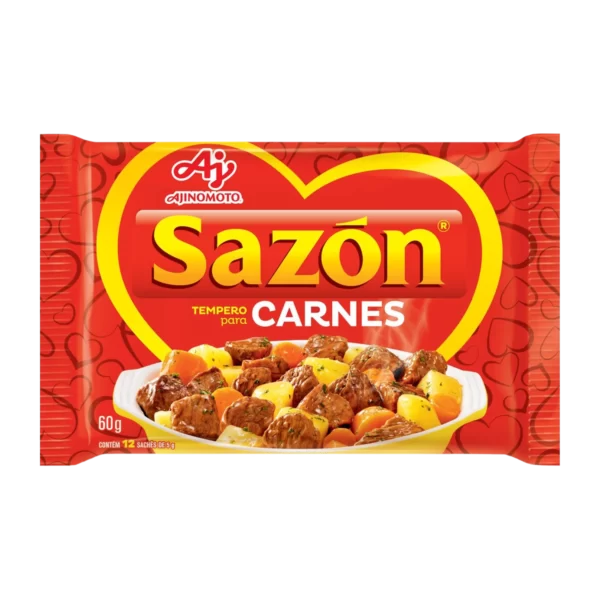 Condimento para carnes Sazón 60 Grs